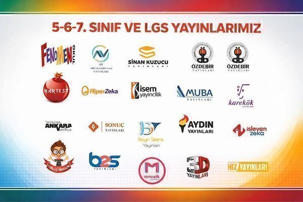 5-6-7. SINIF ve LGS YAYINLARIMIZ 