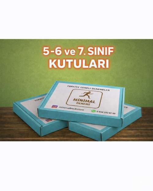 5-6 ve 7.SINIF DENEME KUTULARI