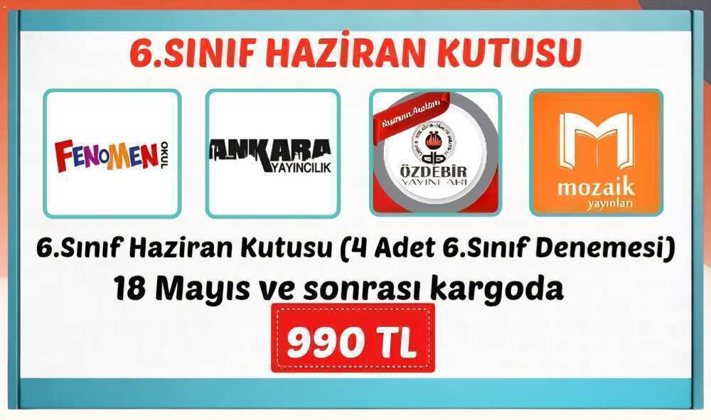 6. SINIF HAZİRAN KUTUSU